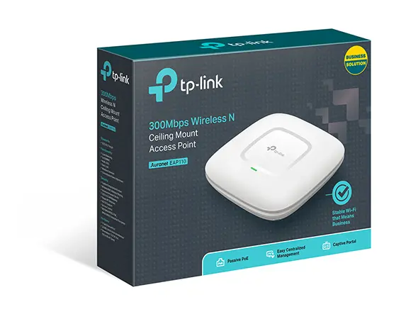 TP-LINK N600 Wireless Gigabit Ceiling Mount AP EAP220